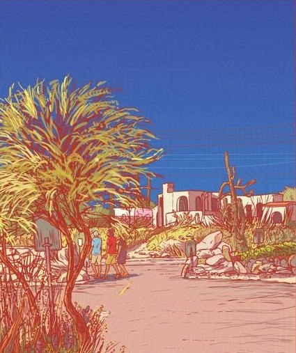 Bright Light, Desert City – How it started
